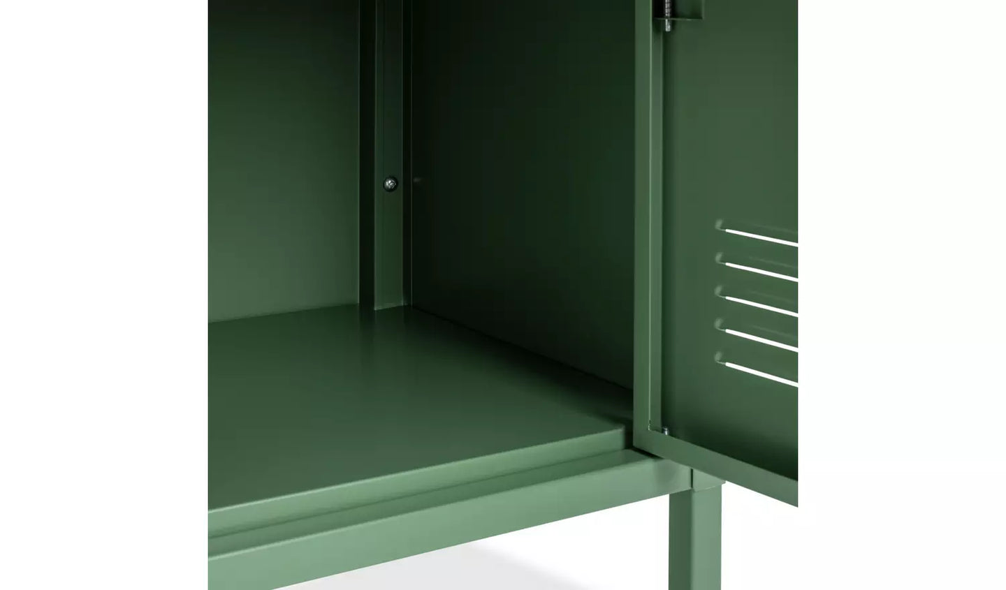 Assembled Habitat Stevie 1 Door Bedside Table - Green